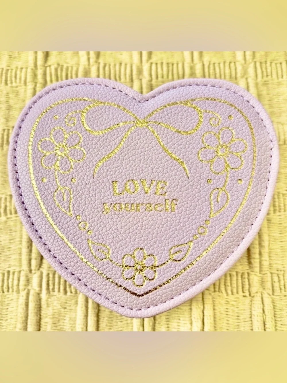LITTLE WORDS PROJECT *Limited Edition* Lavender Heart Love Yourself Jewelry Box